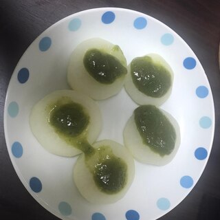 初投稿！茹で大根のねぎ味噌乗せ！